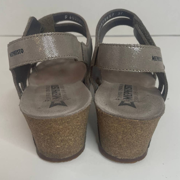 Mephisto Women's Minoa Wedge Sandal Size EU 37 / US 7 - Picture 5 of 11
